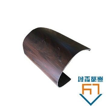 Fireproof UPVC Building Materials 1.8mm 2.0mm 2.2mm PVC Arch Profiles