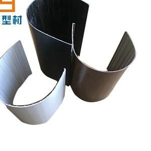 Fireproof UPVC Building Materials 1.8mm 2.0mm 2.2mm PVC Arch Profiles
