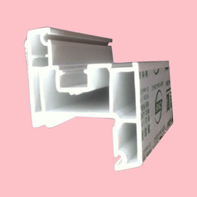 Insulation Laminated UPVC Extrusion Profiles Heat Resistant Customized