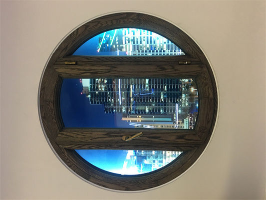 Passive Modern Thermally Broken Aluminum Windows Coated With Accessories