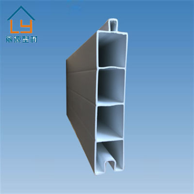 White Door Panel UPVC Extrusion Profiles Co Extrusion Profiles Construction