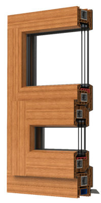 Tempered Glass UPVC Extrusion Profiles Lead Free UV Resistant Customized