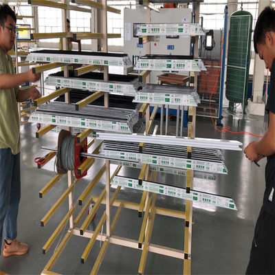 Lead Free Laminated Single Glazing Bead UPVC Window And Door Profiles