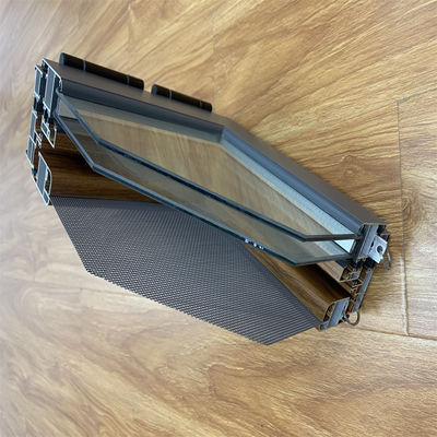 UV Resistant UPVC Door Profiles Easy Installation Good Performance