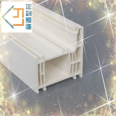 White Single Glazed UPVC Windows Heat Preservation Waterproof Noise Insulation
