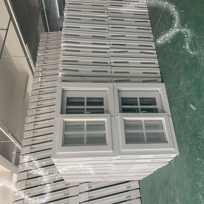 Thermal Insulated UPVC Casement Window With Laminated / Tempered Glass