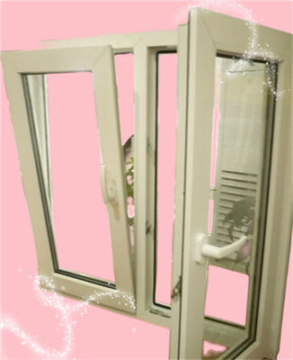 Thermal Insulated UPVC Casement Window With Laminated / Tempered Glass