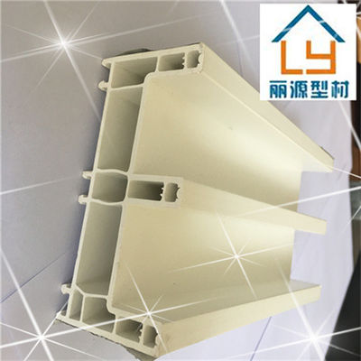 Custom Rectangular UPVC Window Profiles Extrusions 2.5mm Thickness