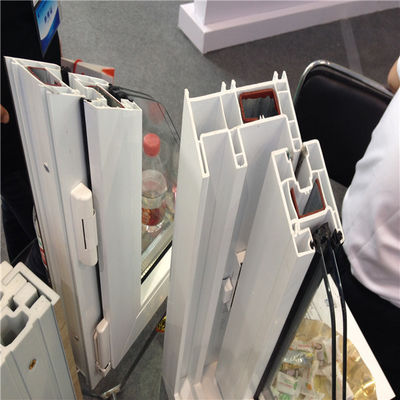 Custom Vertical UPVC Sliding Window Extrusion Single Glass For Housing Decoration