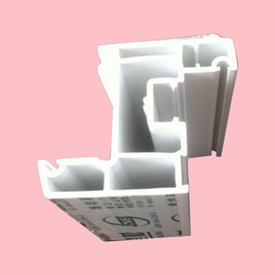 UPVC Extrusion Sliding Window Profiles 100% Lead Free 2.0mm - 2.5mm Thickness