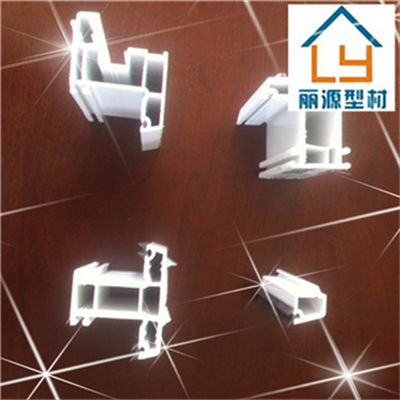Thermal Insulation Vertical UPVC Casement Window Excellent Wind Load Resistance