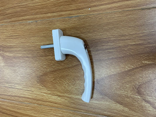 White Window And Door Hardware Powder Coated UPVC Window Door Handles