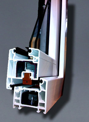 Impact Resistant / Self Extinguishing UPVC Extrusion Profiles