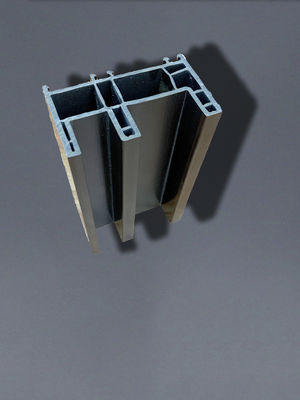 50mm UPVC Window Profiles Sliding Casement Opening Weather Resistant Customized